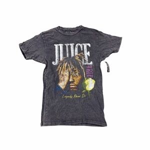 Juice WRLD Legends Never Die Vintage Wash Graphic Tee Size S